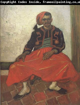Vincent Van Gogh The Seated Zouave (nn04)